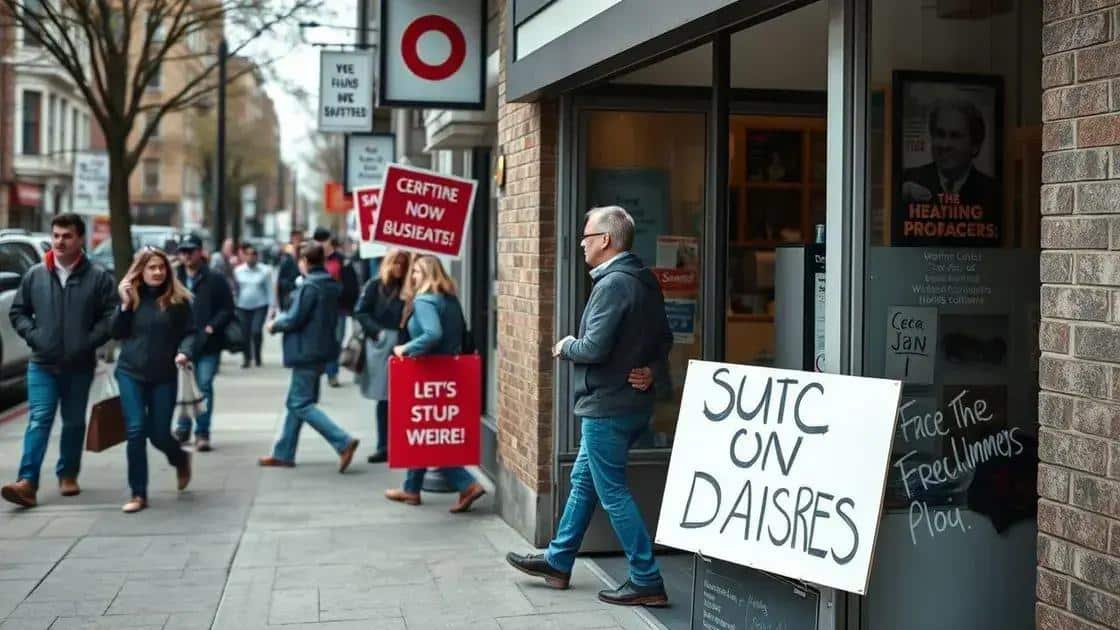 Local businesses and their response to rally disruptions