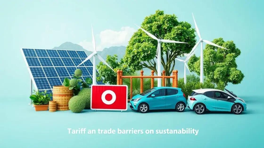 The impact of tariffs on green technologies