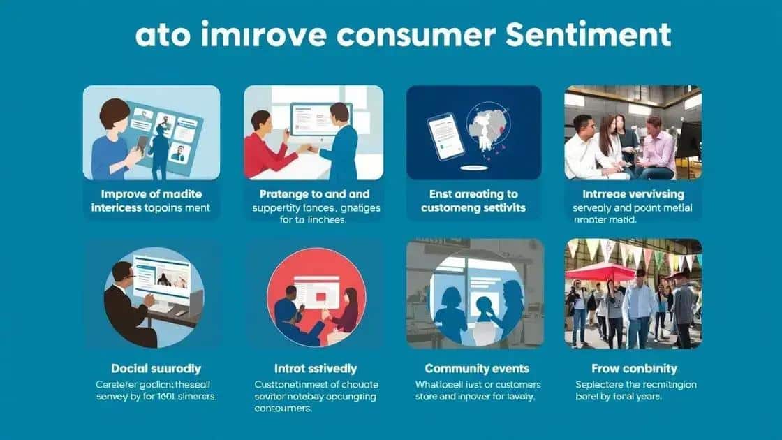 Strategies to improve consumer sentiment
