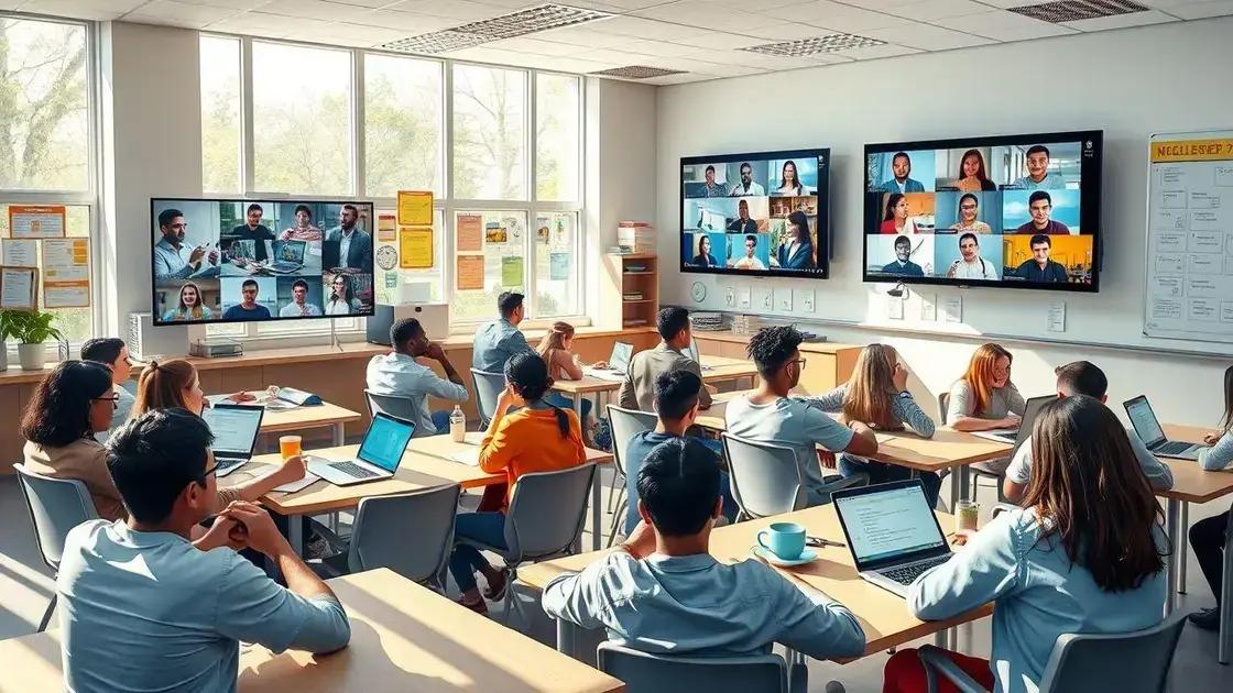 Benefits of hybrid learning for students