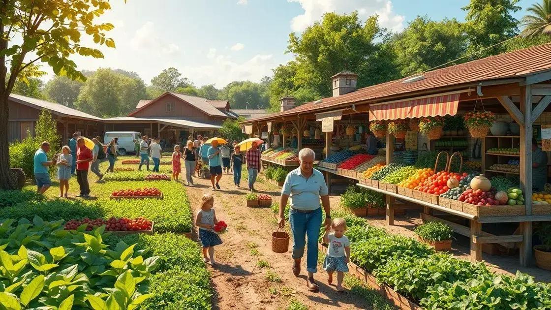 Benefits of sustainable agriculture for communities