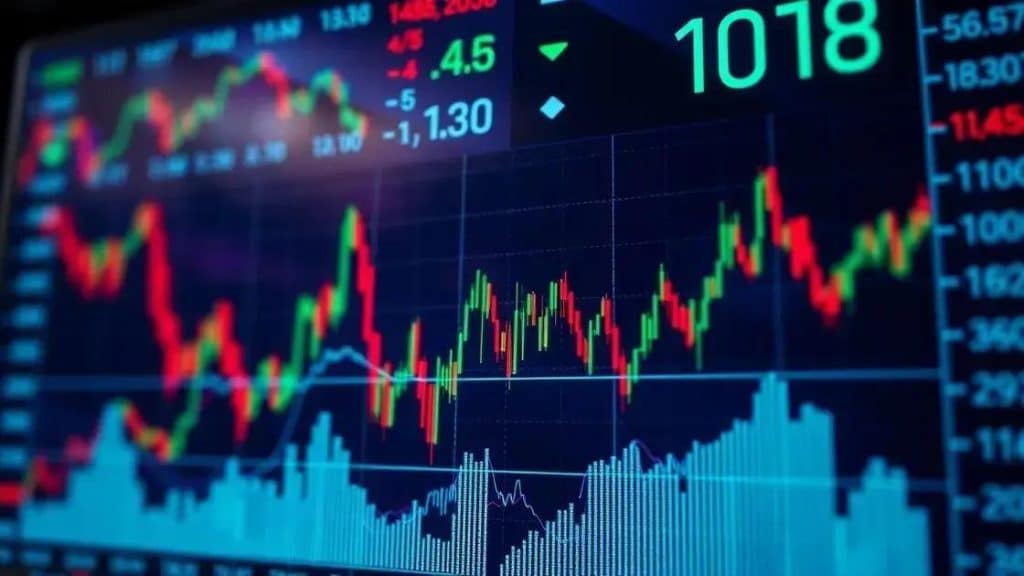 Stock indices waver as corporate earnings show mixed results