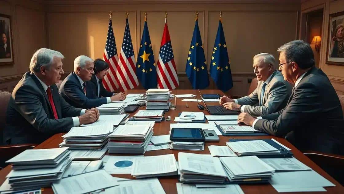Key issues causing deadlock in trade talks