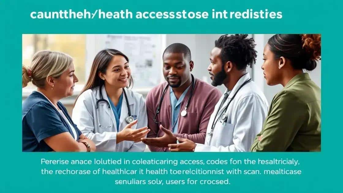 Potential solutions to address access disparities