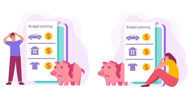 A graph showing the comparative difference between different payment plans when taking out a car loan, including the loan amount, interest spent, and down payment size.