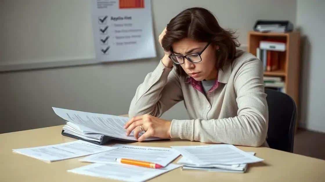 Common mistakes to avoid during the application