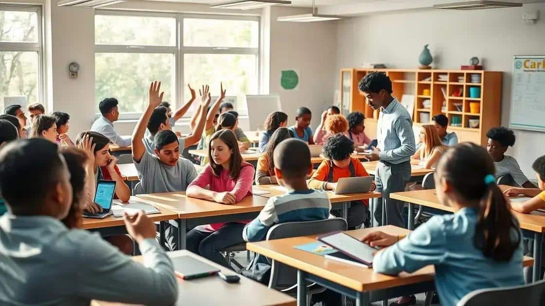 Mudanças esperadas para alunos e professores