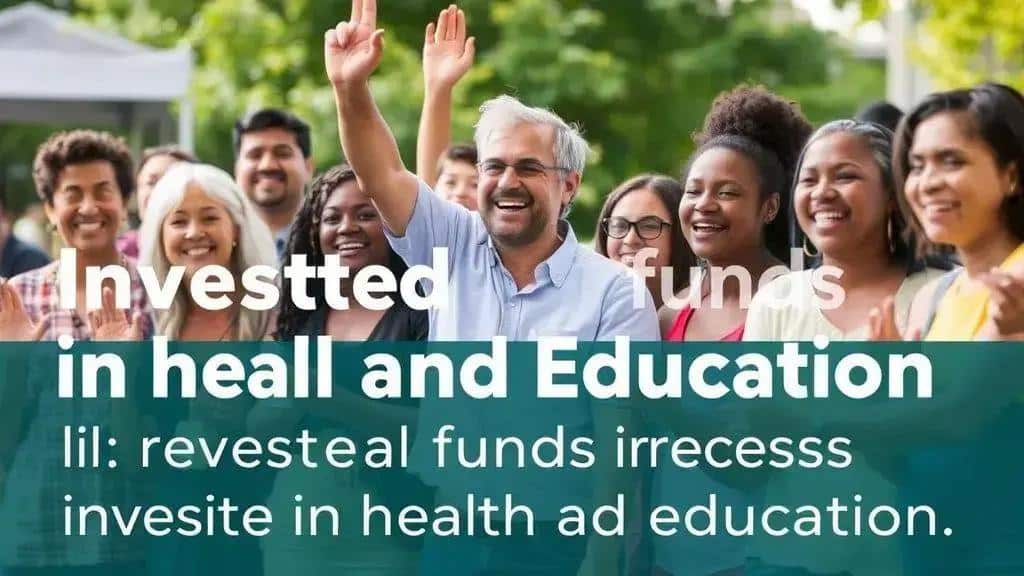 Cómo estos fondos beneficiarán a la sociedad Cómo estos fondos beneficiarán a la sociedad