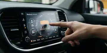 Persona analizando cifras de financiamiento automotriz para maximizar su enganche y ahorrar dinero.