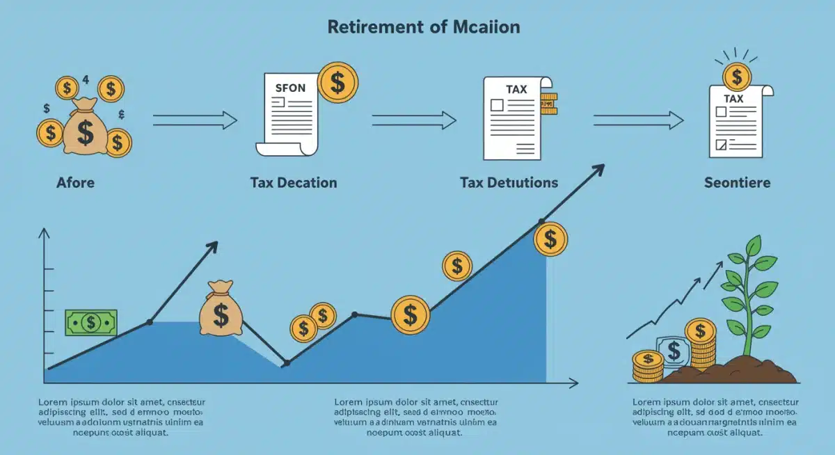 Infografía explicando el ciclo de inversión adicional en Afore y sus beneficios fiscales para el crecimiento del capital.