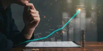 Gráfico digital mostrando crecimiento de rendimientos AFORE y planificación financiera para el retiro en México.