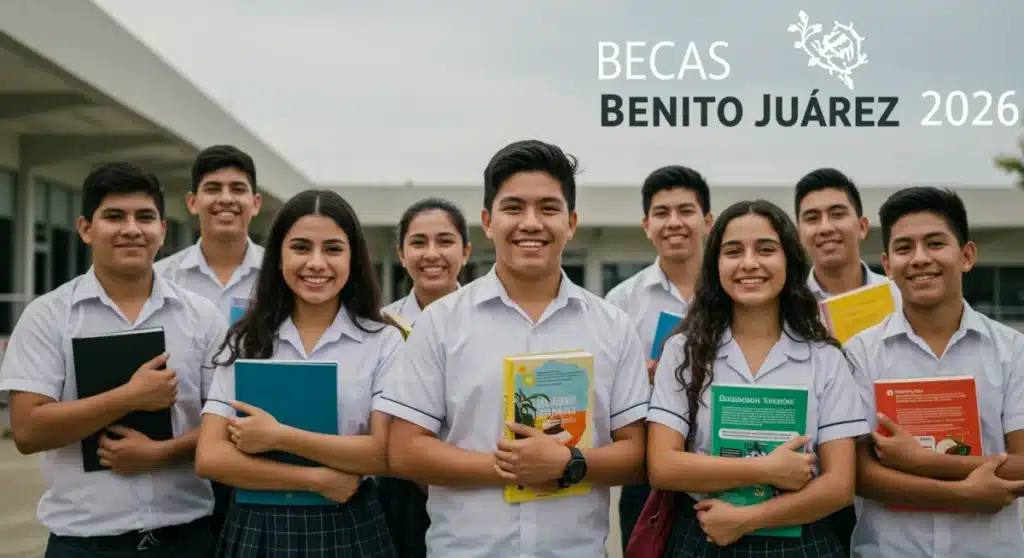 Becas Benito Juárez 2026: Inscripción y requisitos para nivel medio superior
