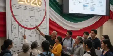 Personas de diferentes edades revisando cambios en criterios de elegibilidad de programas sociales en México 2026.