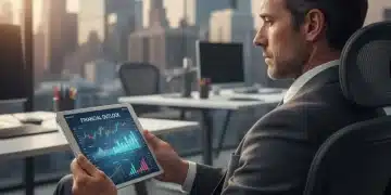 Hombre analizando gráficos financieros para maximizar su Afore y asegurar su futuro.
