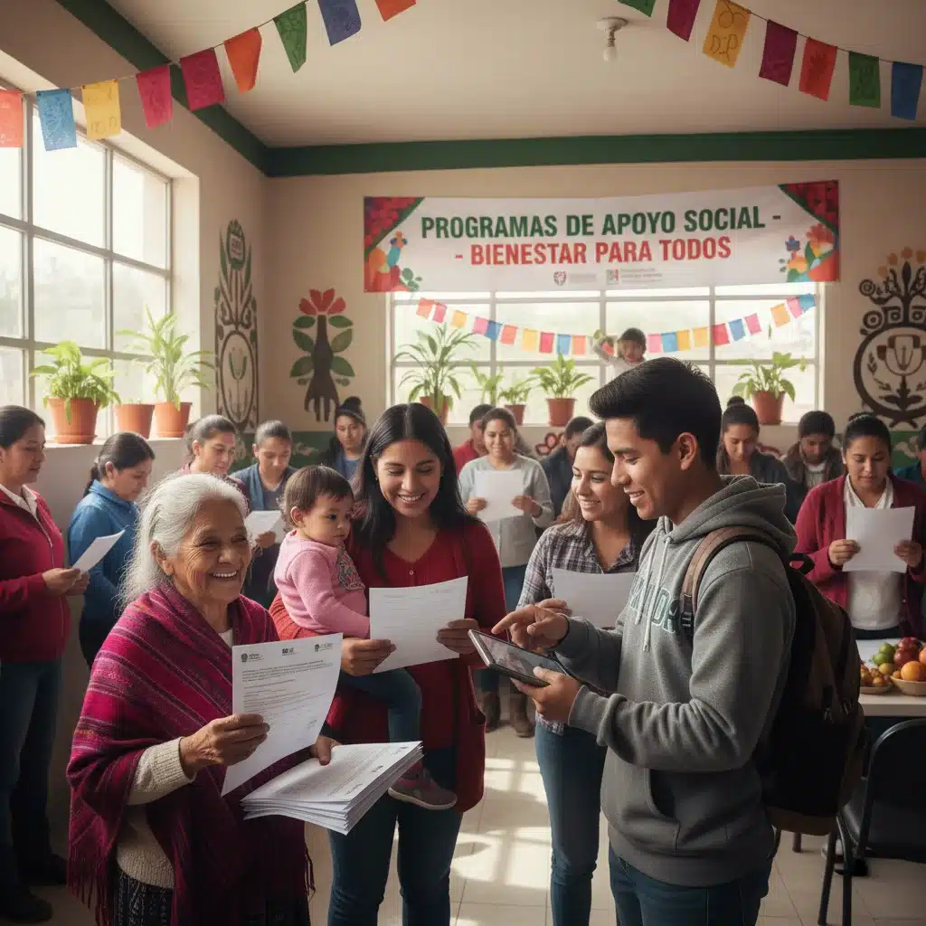 Beneficiarios de programas sociales en México recibiendo apoyos económicos y planificando sus finanzas para 2026.