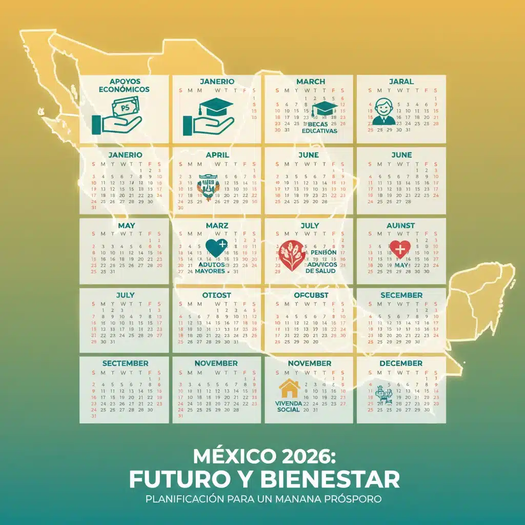 Calendario de Pagos 2026: Guía Completa de Programas Sociales en México
