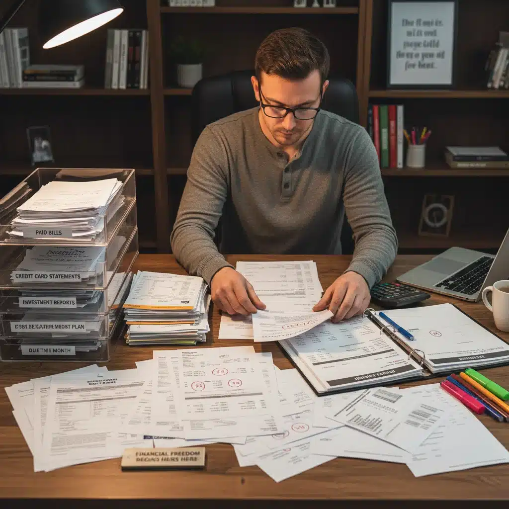 Organización de finanzas para mejorar score crediticio